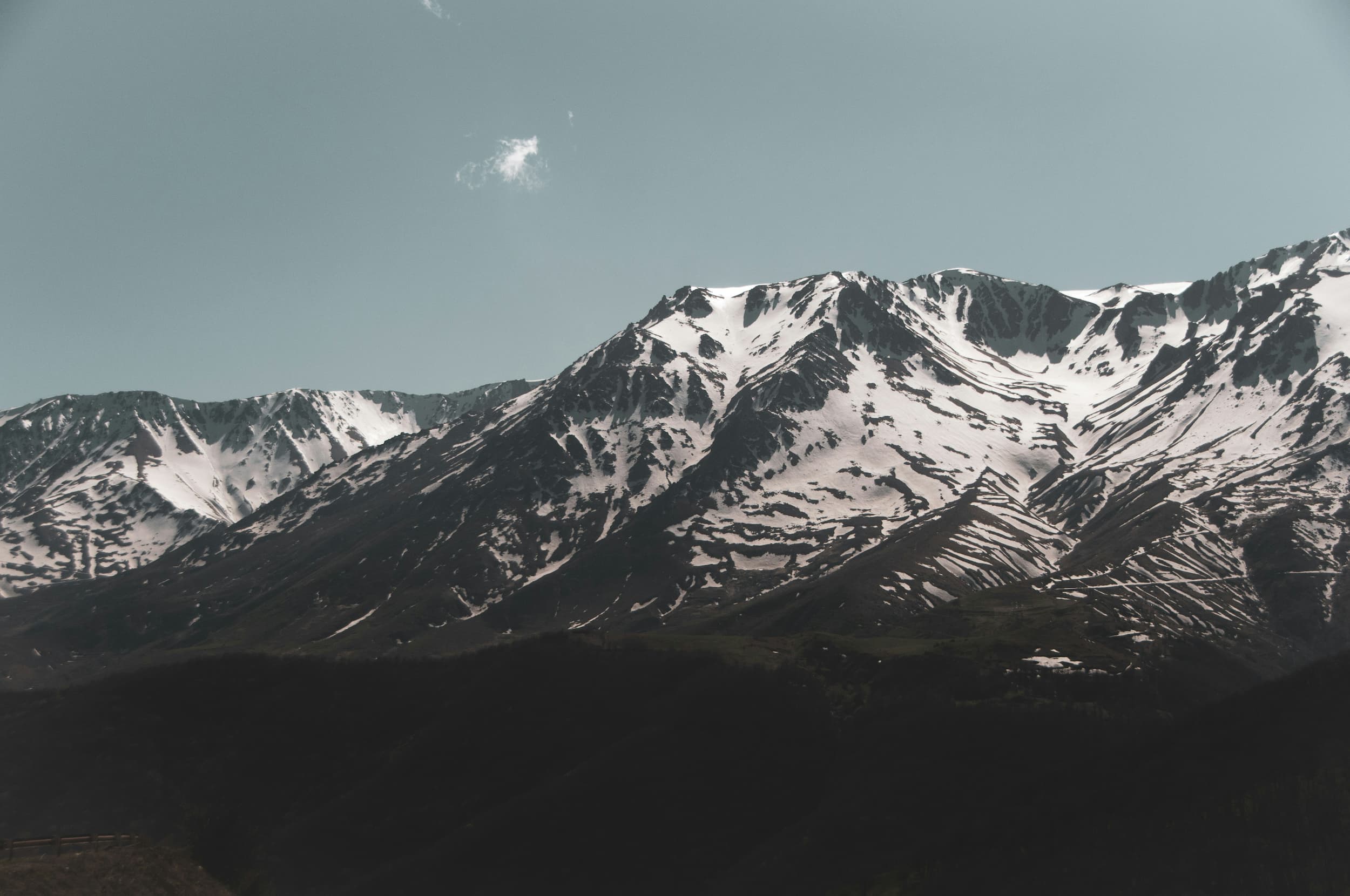 Subtle mountain background graphic